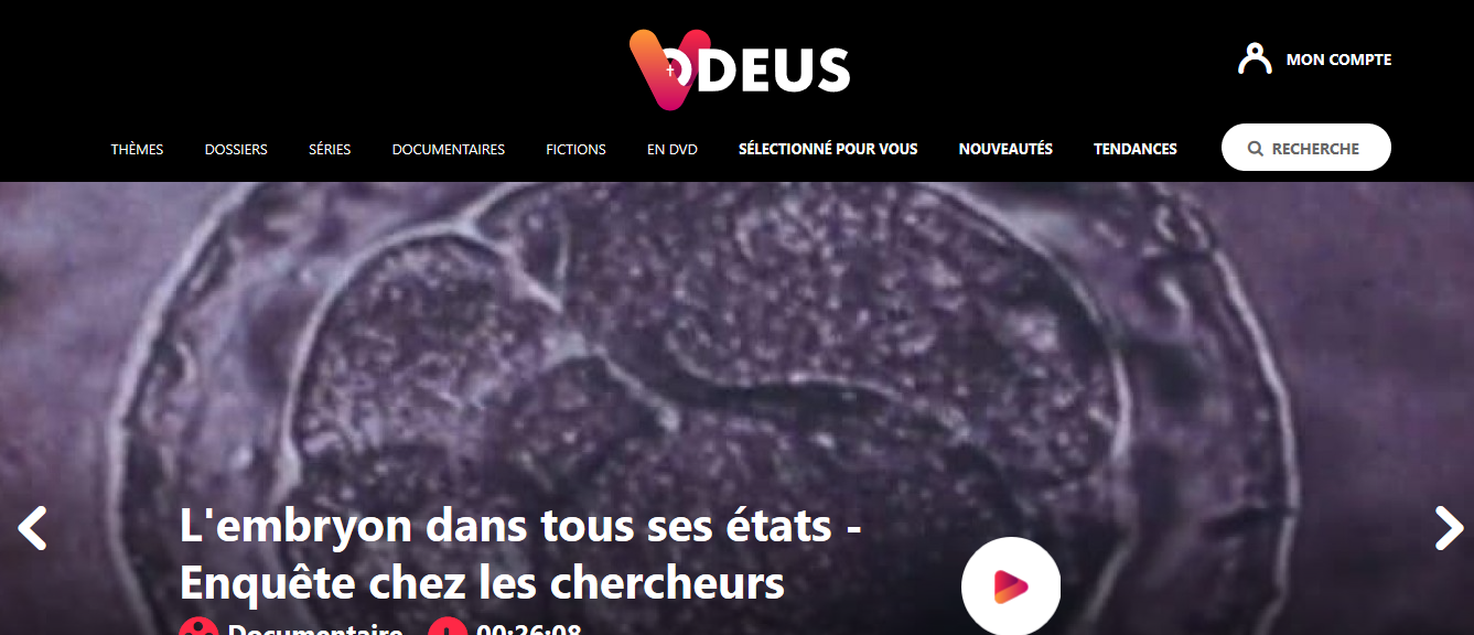 Le CFRT lance Vodeus, sa nouvelle plateforme de streaming