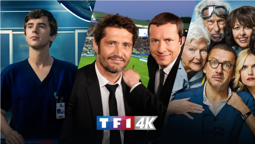 Le groupe TF1 crée une nouvelle offre 4K