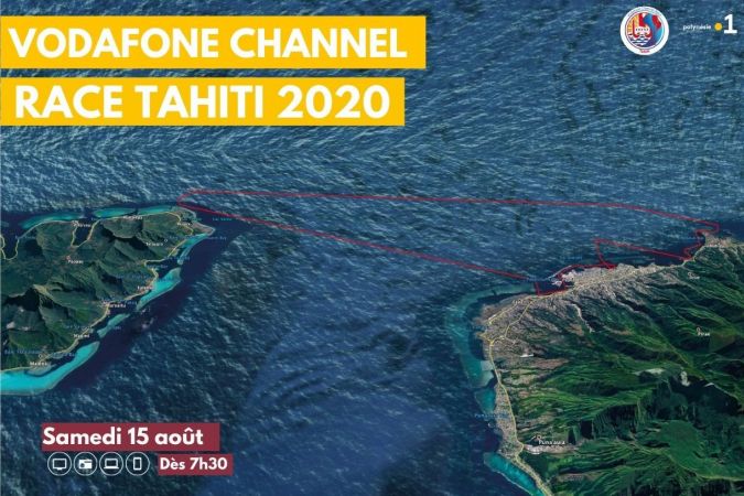 La première édition de la Vodafone Channel Race Tahiti en direct le samedi 15 août sur les trois antennes de Polynésie La 1ère