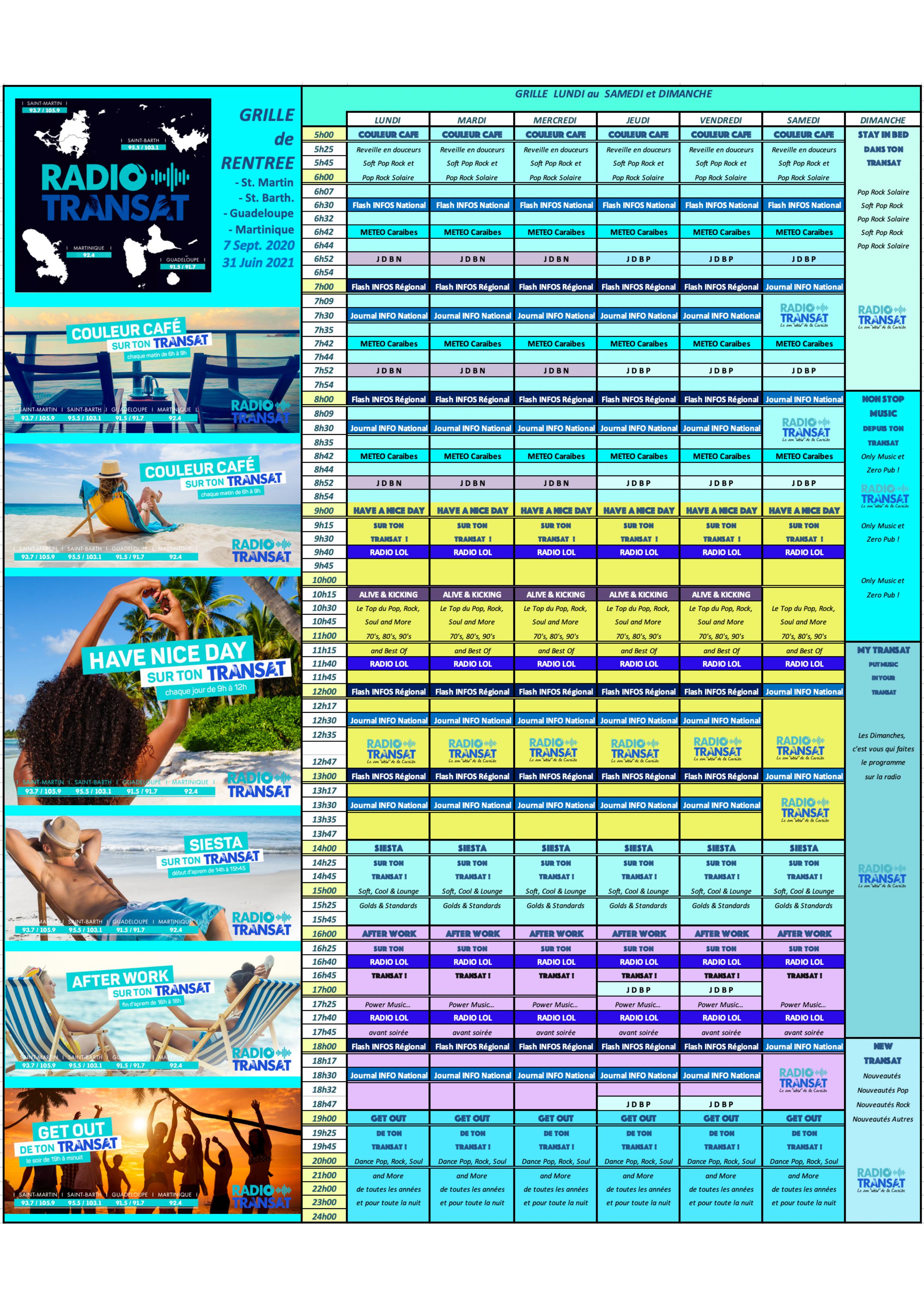Rentrée de Radio Transat: De nouveaux rendez-vous toujours dans la « PositiveAttitude »