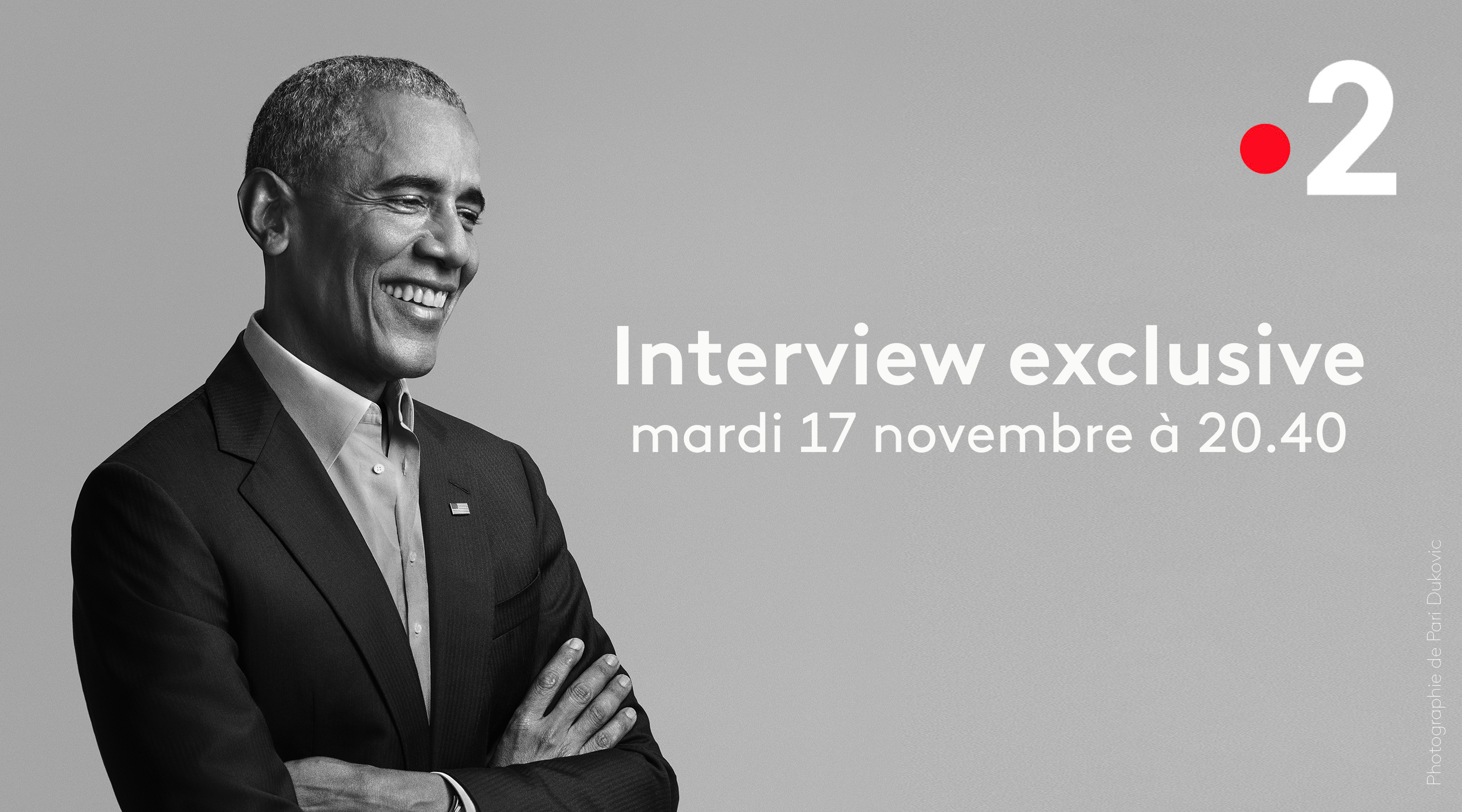 Barack Obama choisit France 2 pour un entretien exclusif qui sera diffusé ce mardi soir, à l’occasion de la sortie mondiale de ses mémoires