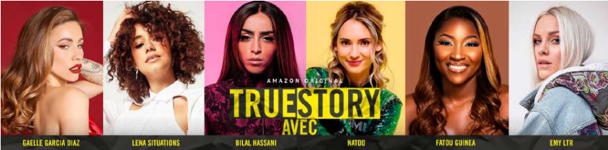 Amazon Prime Video annonce une deuxième saison de la série de divertissement "True Story avec"