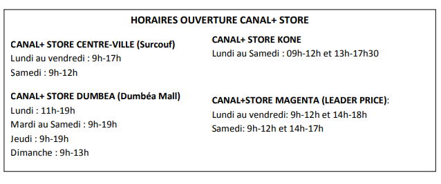 Canal+ Calédonie aux côtés de ses abonnés !