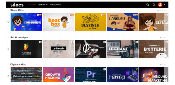 SILECS, la première plateforme VOD d’apprentissage divertissant 360° pour toute la famille