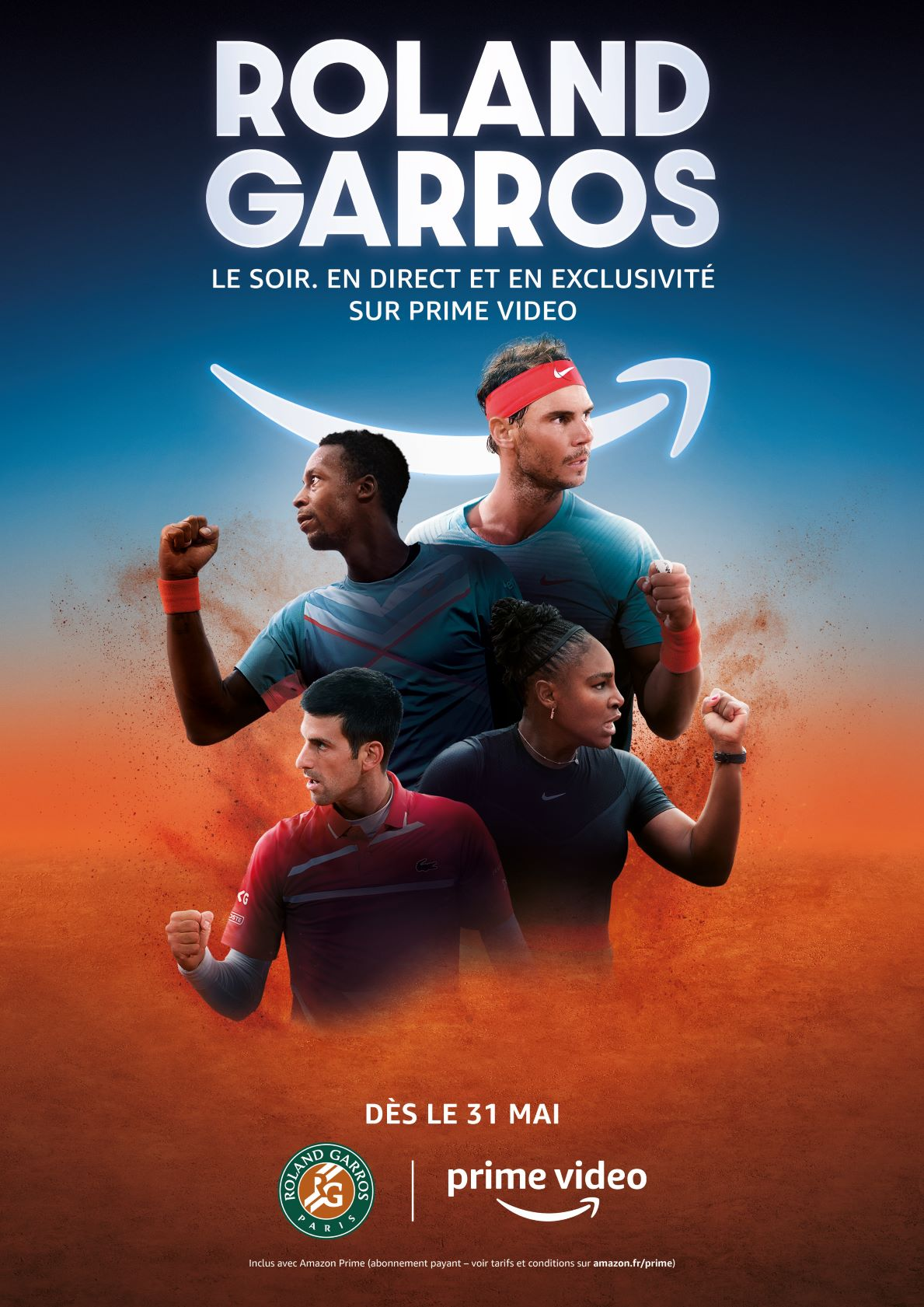 Roland Garros: Prime Vidéo dévoile son dispositif