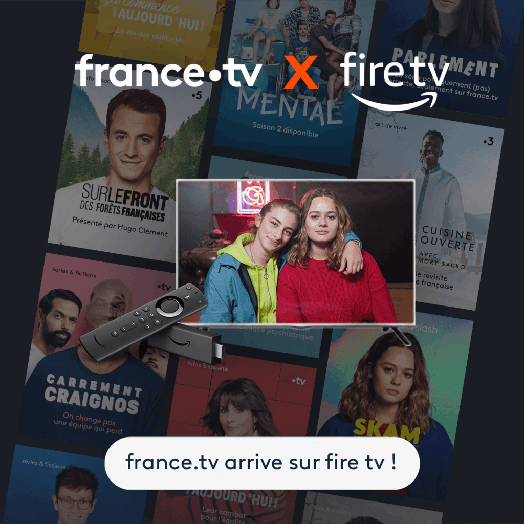 L’offre france.tv disponible dès maintenant sur Fire TV