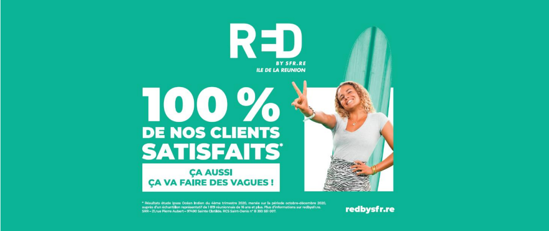 RED by SFR Réunion revoit ses forfaits avec plus de gigas 