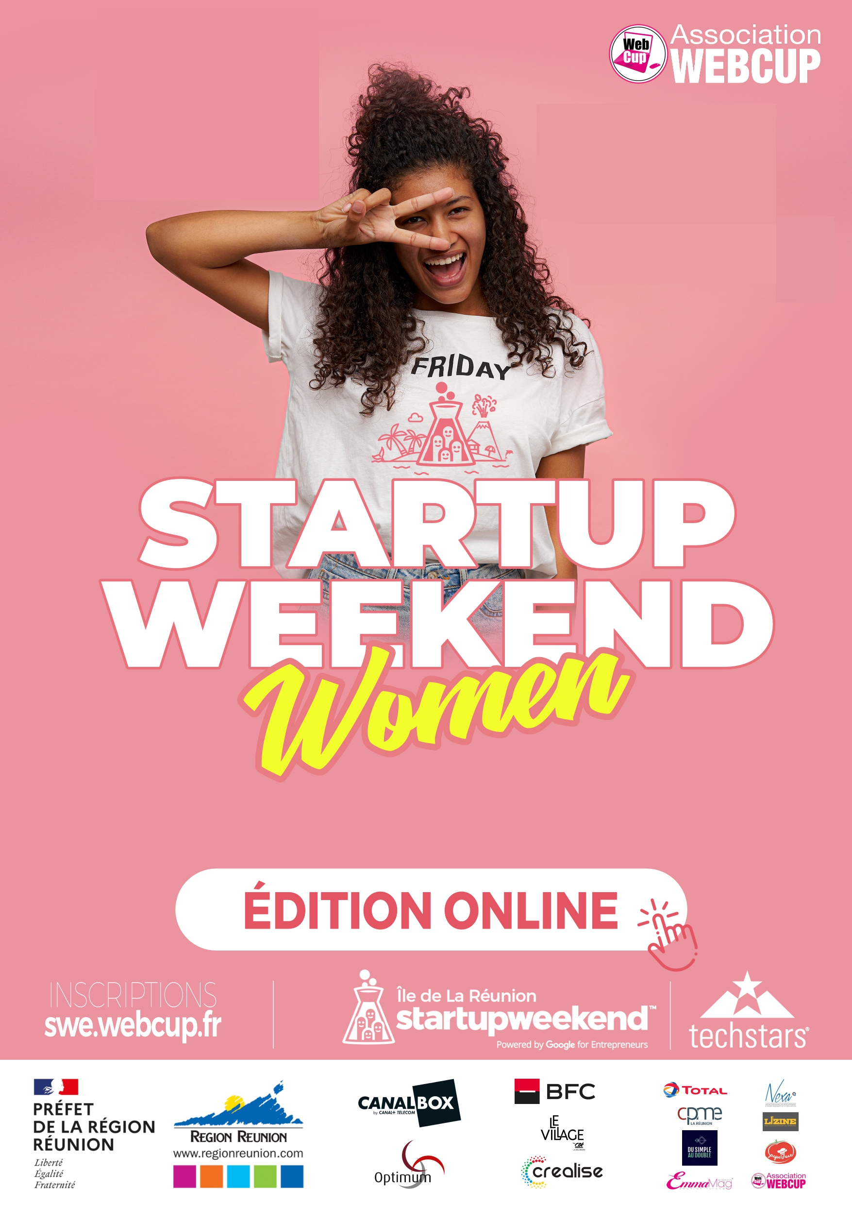 La Réunion: J- 3 avant le 16e Startupweekend, 2e édition Women 100% Online