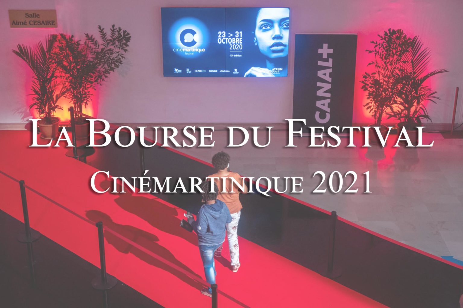 Cinémartinique Festival 2021: Création d'une bourse d'aide à la production au Court-Métrage en partenariat avec Canal+ et la SACEM