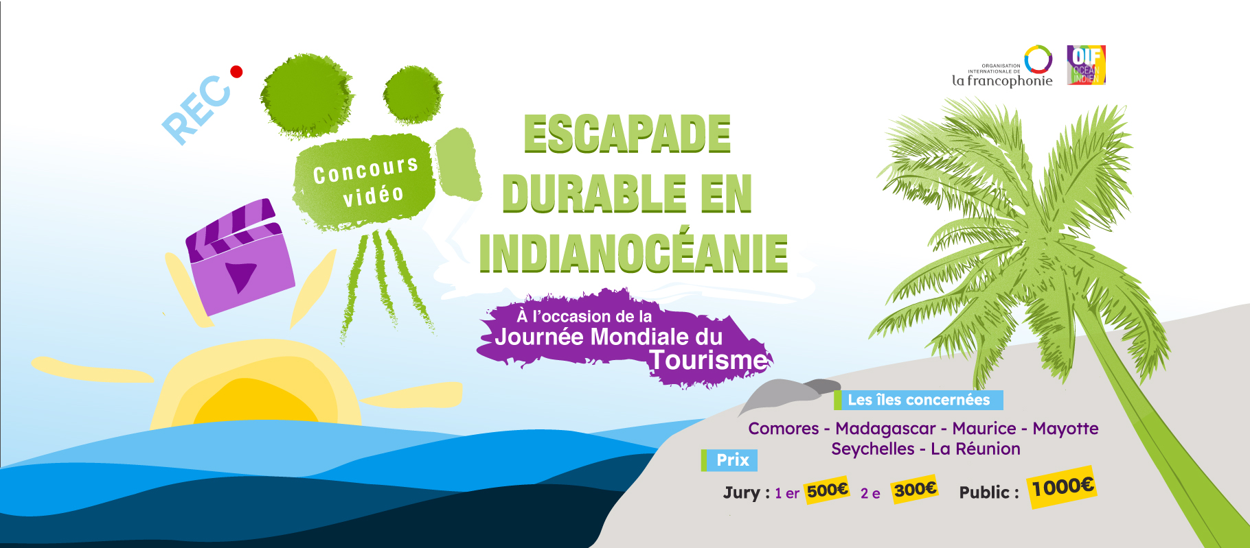 La Représentation de l'OIF pour l'océan Indien lance un concours vidéo à l'occasion de la journée mondiale du tourisme