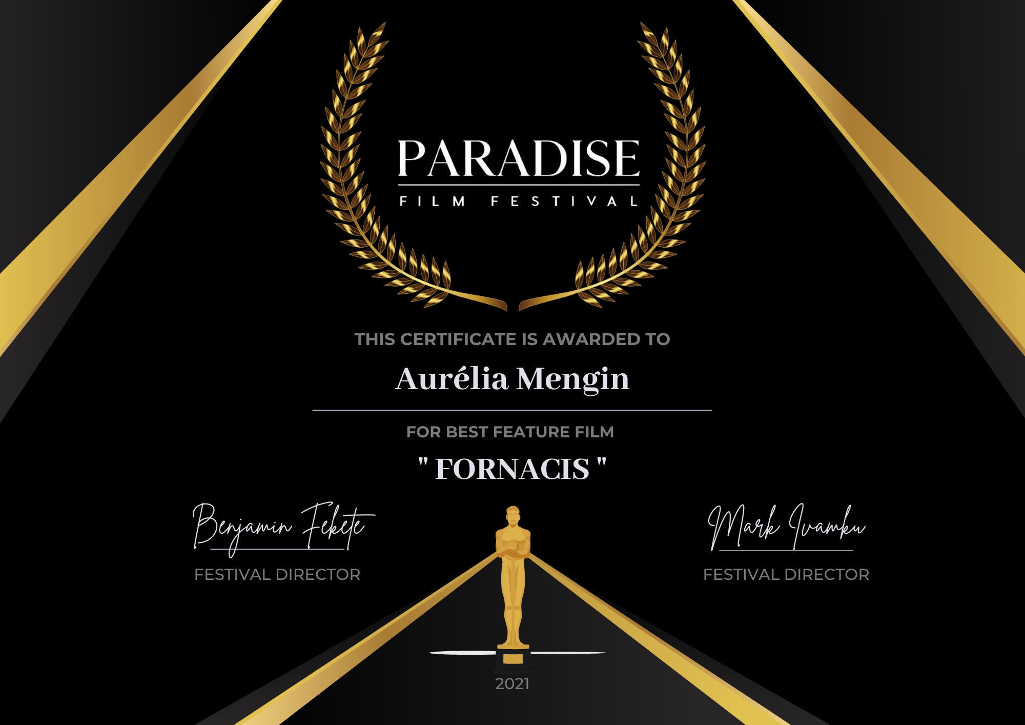 La Réunion: Aurélia Mengin honorée à l'international !