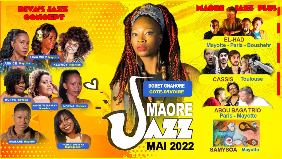 Le Maoré Jazz 2022 en direct et en exclusivité le 18 mai sur Mayotte La 1ère