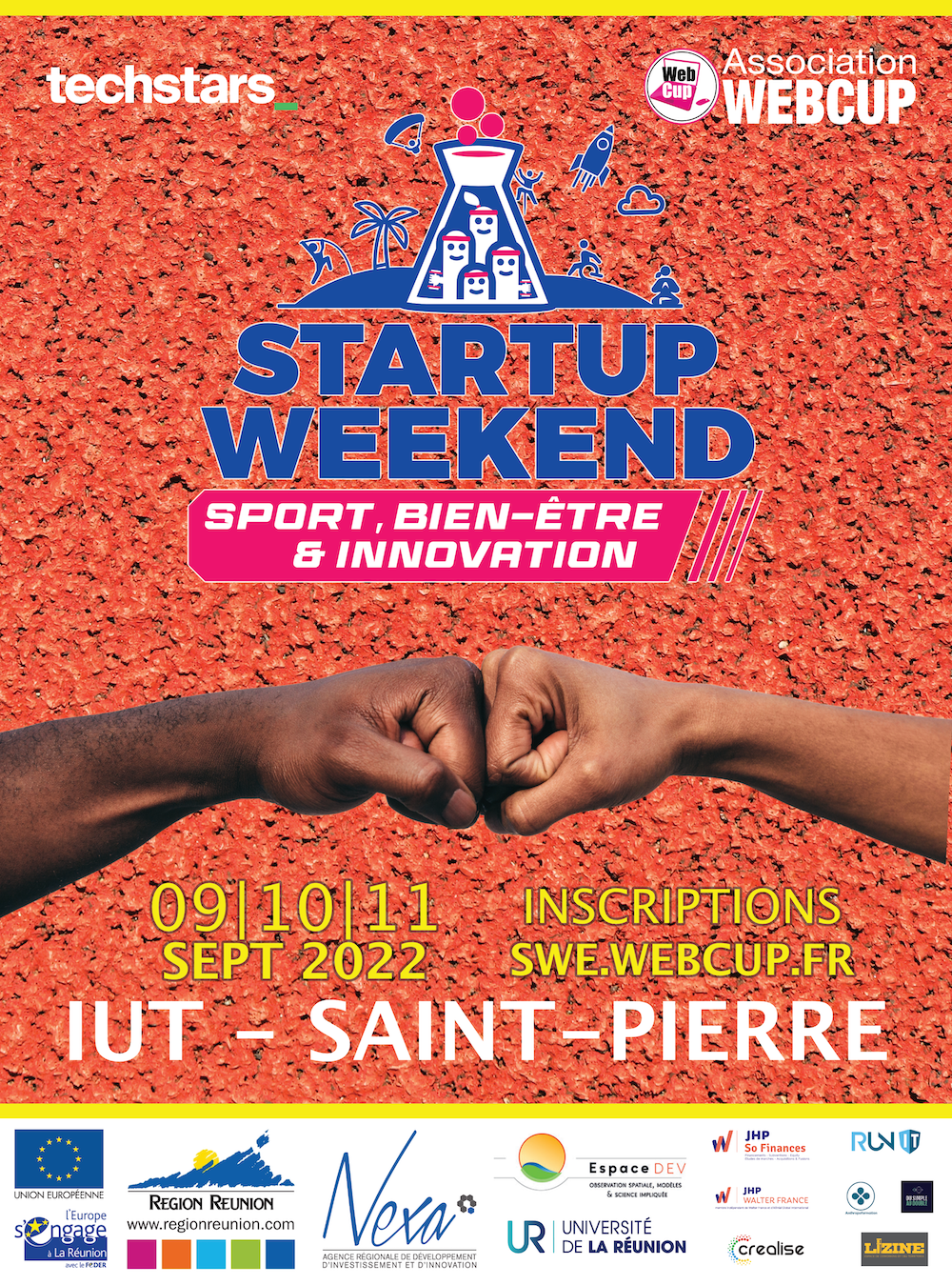 La Réunion : Les inscriptions de la 20ème édition du Startup Weekend spéciale sport, bien-être et innovation sont ouvertes
