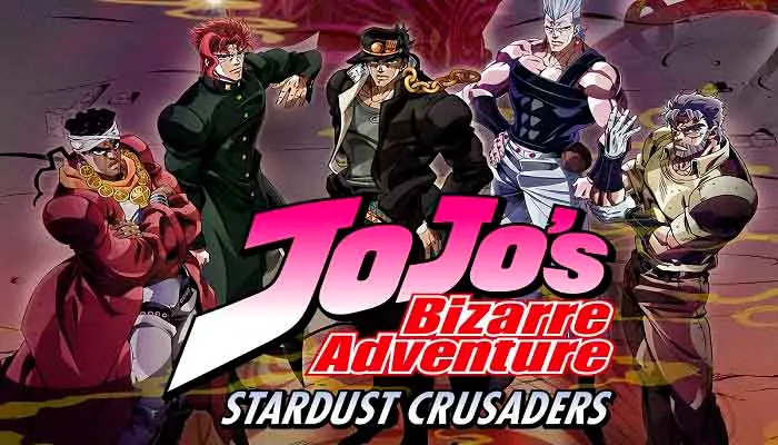 La série animée "Jojo's Bizarre Adventure Stardust Crusaders" arrive en