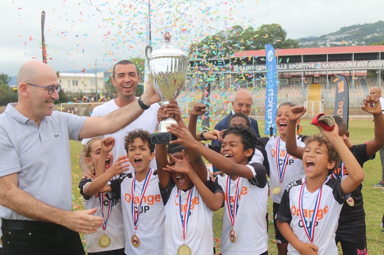 La JS Saint Pierroise remporte la première édition de l’Orange Cup