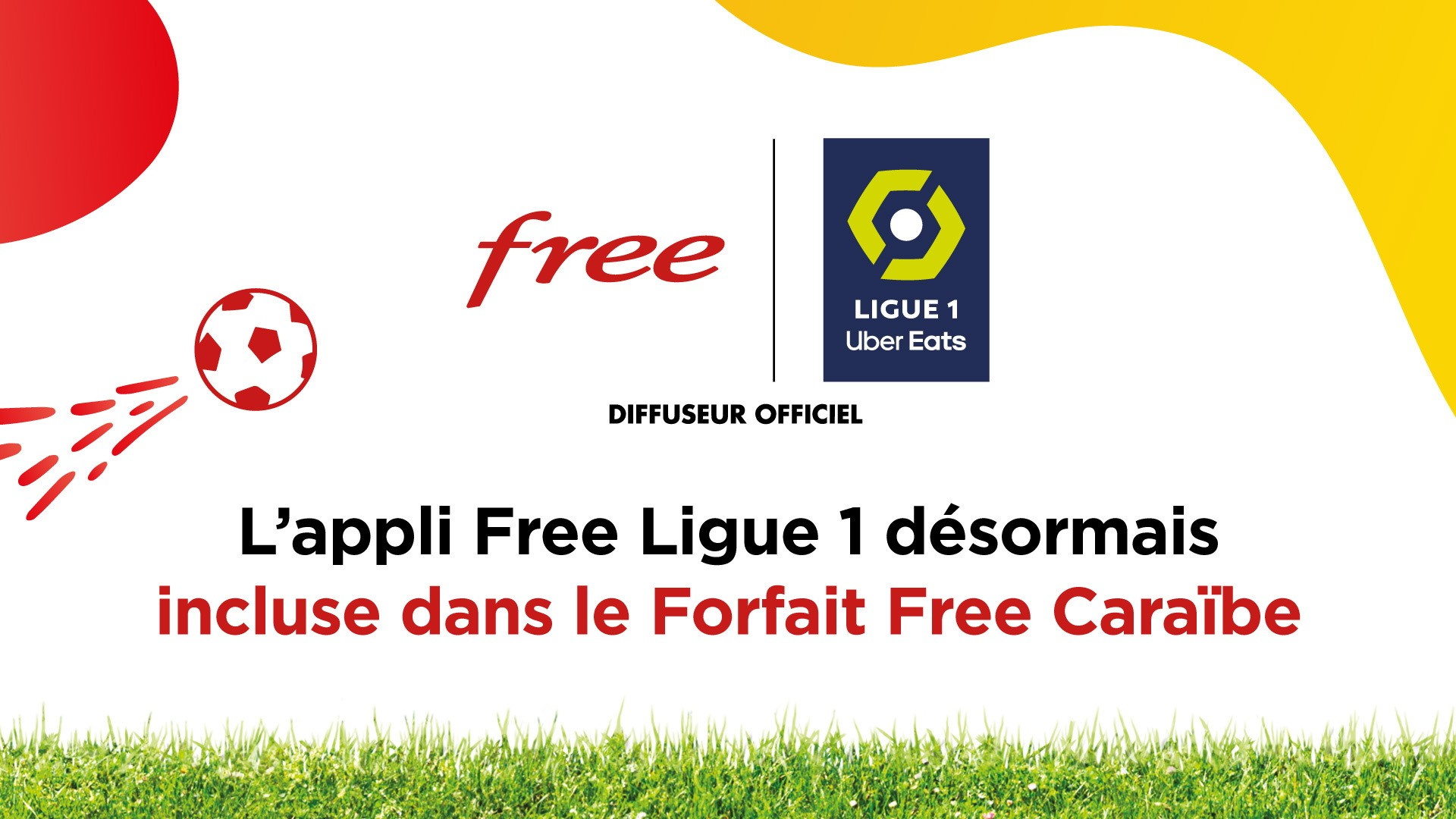 L'appli Free Ligue 1 désormais incluse dans le Forfait Free Caraïbe