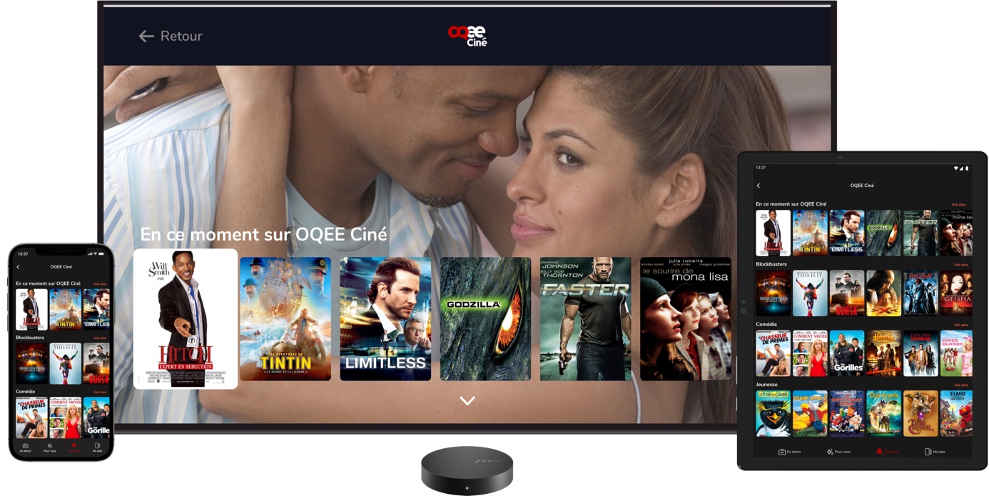 Free lance OQEE Ciné, le nouveau service de films et séries à la demande gratuit pour les abonnés Freebox
