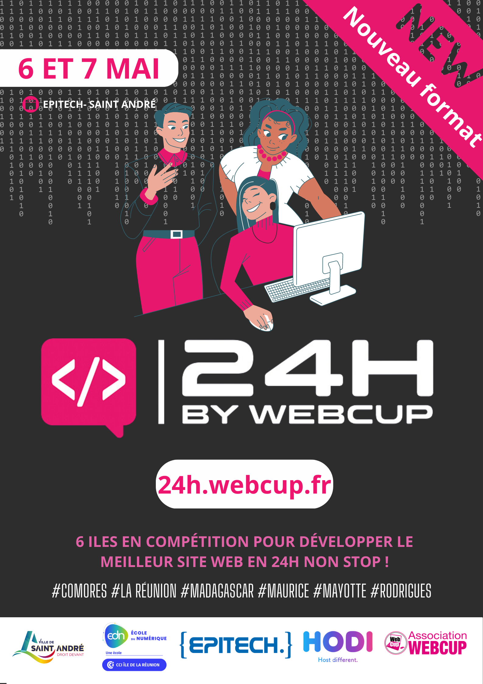 Le concours "Webcup" devient "24h by webcup"