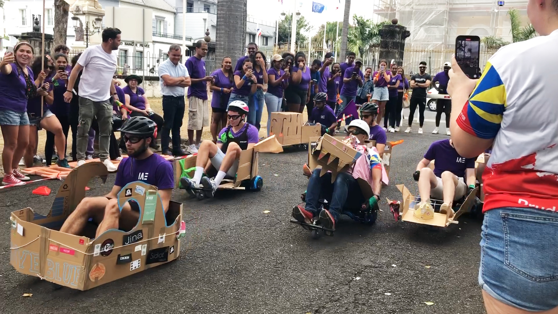 La Réunion : Une journée d’intégration déjantée pour les étudiants de l’IAE