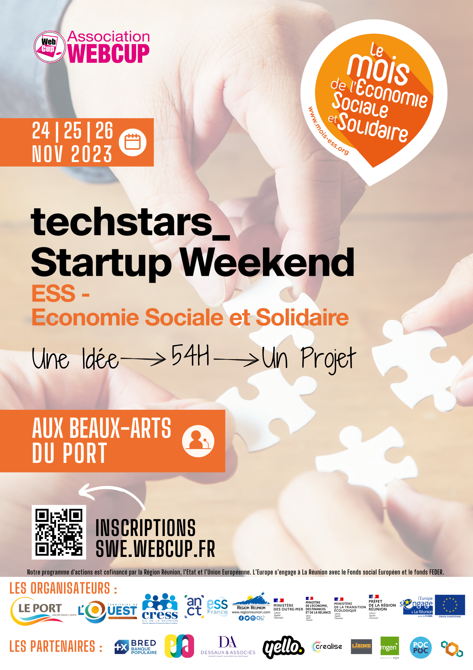 La Réunion : Les inscriptions au Startup Weekend ESS 2023 sont ouvertes !