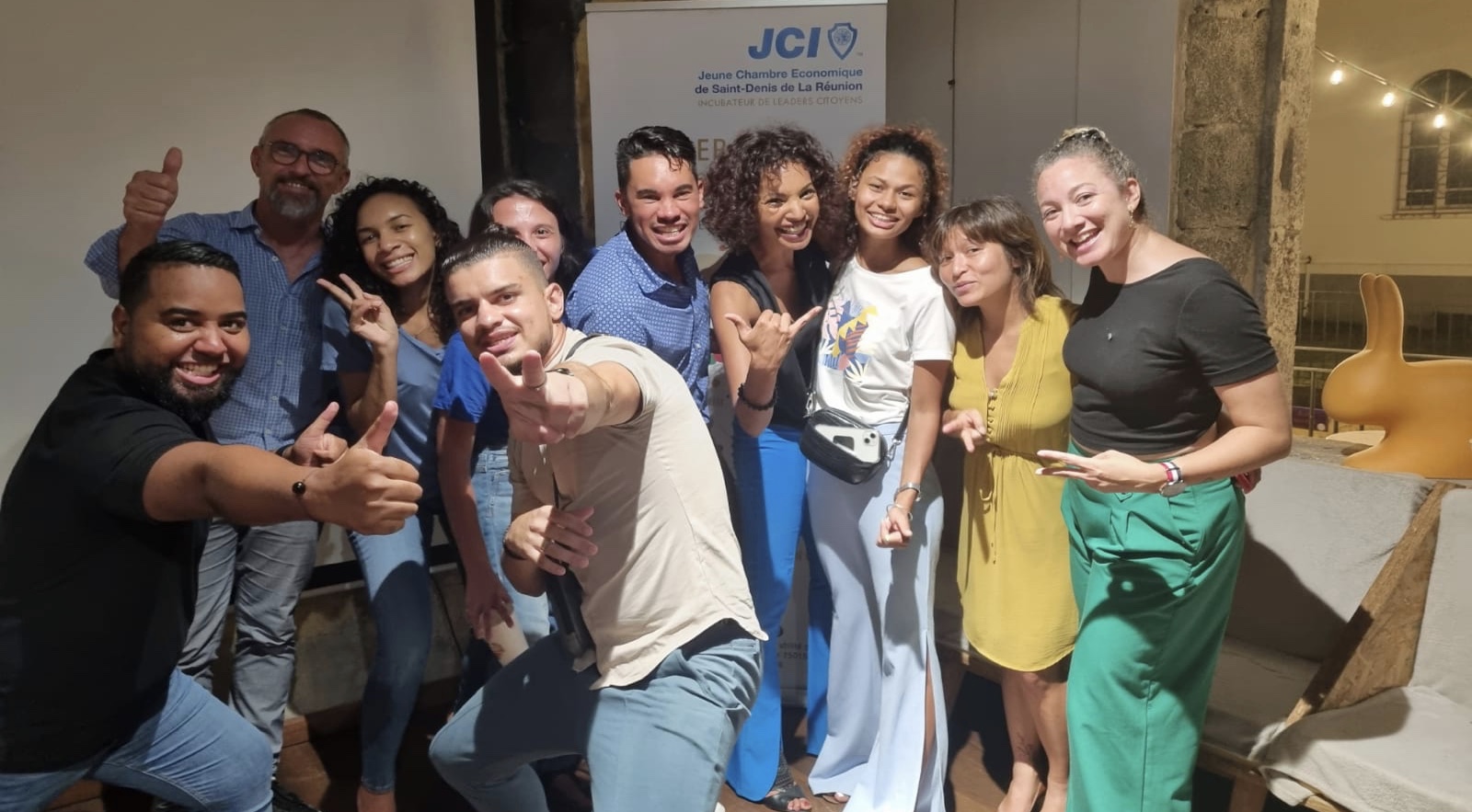 La Réunion : Changement de présidence de la Jeune Chambre Économique de Saint-Denis