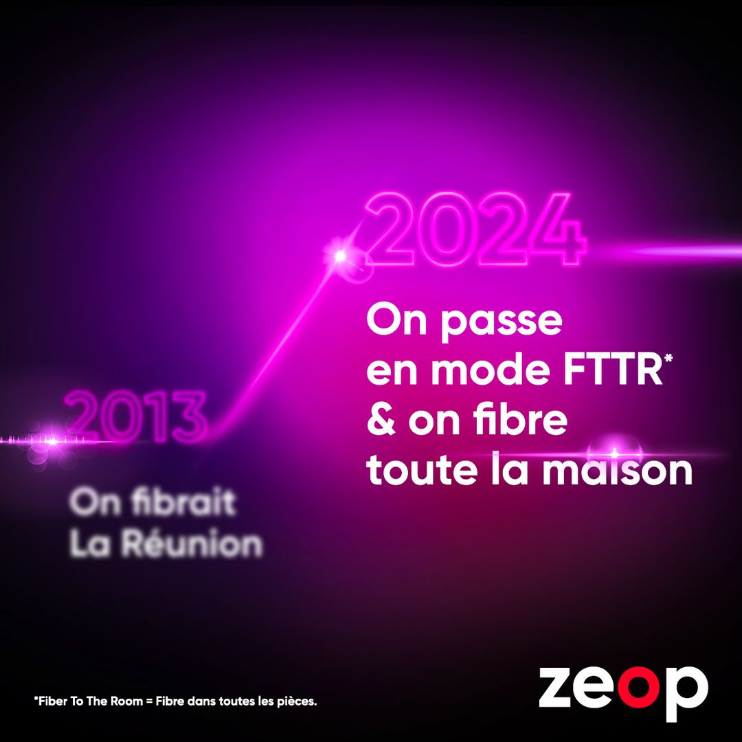 La Réunion : Zeop lance la solution FTTR