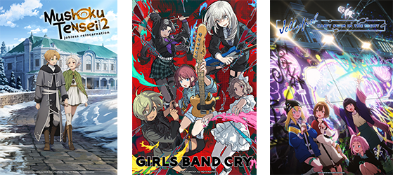 J-ONE lance 3 nouveaux animés inédits et diffusés juste après le Japon !