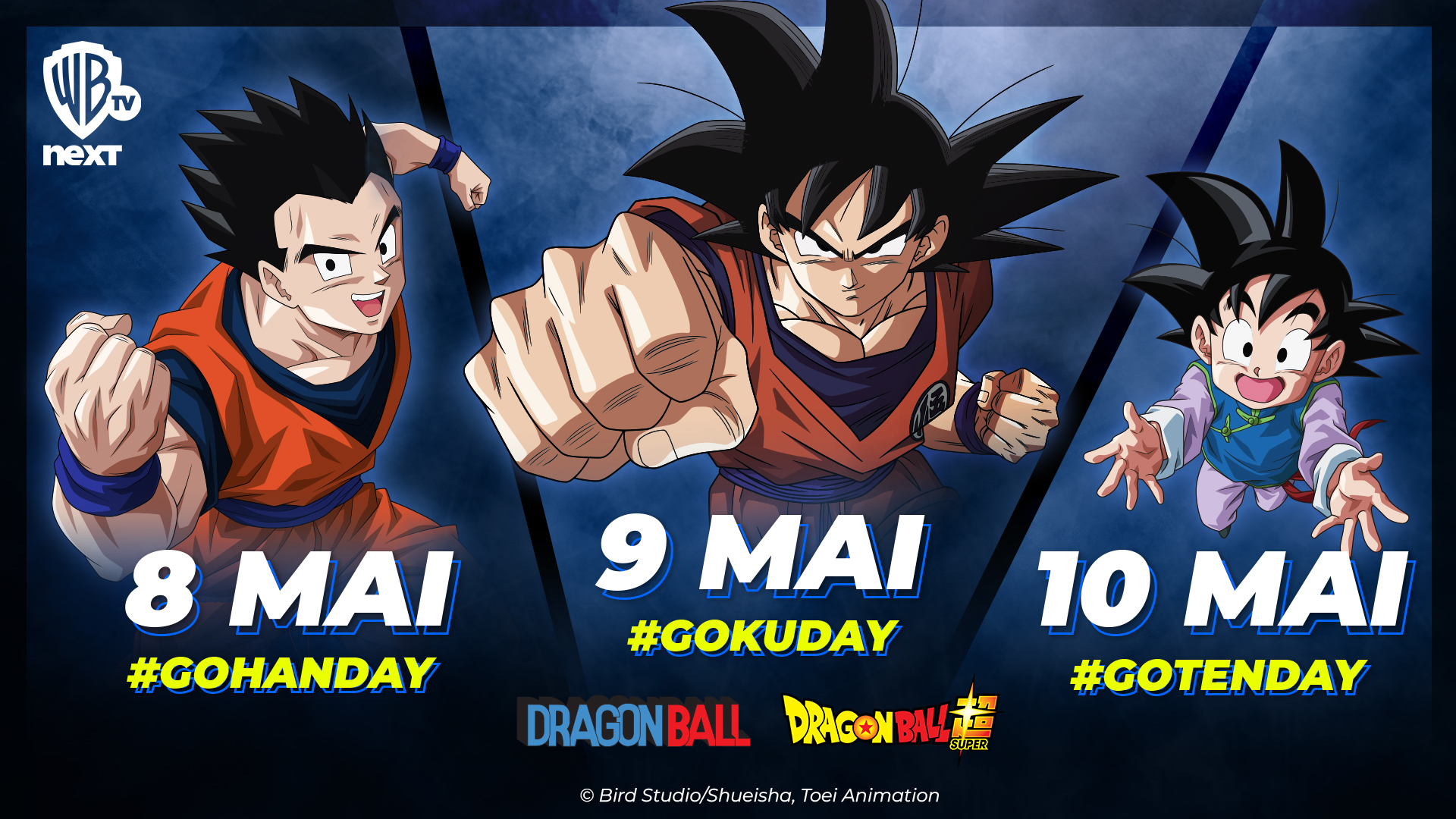 Programmation spéciale Dragon Ball pour le Goku Day : Hommage à d'Akira Toriyama, le 9 mai sur Warner TV Next