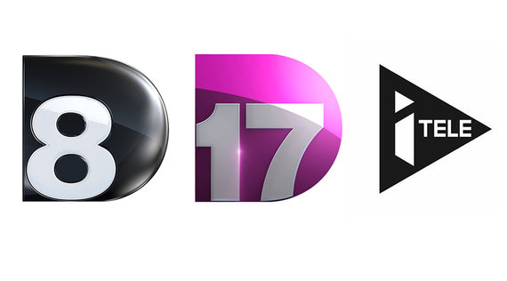 Les chaînes D8, D17 et iTELE vont devenir C8, C17 et CNews !
