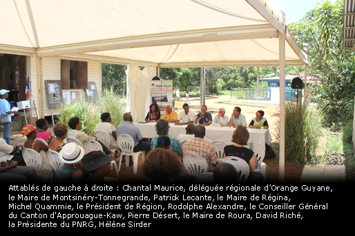 Guyane: Lancement de la téléphonie mobile sur le territoire de Kaw