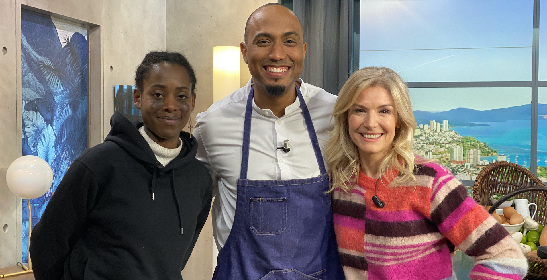 L'animatrice TV Louise Ekland, invitée de "outremer.gourmand" ce samedi sur France 3