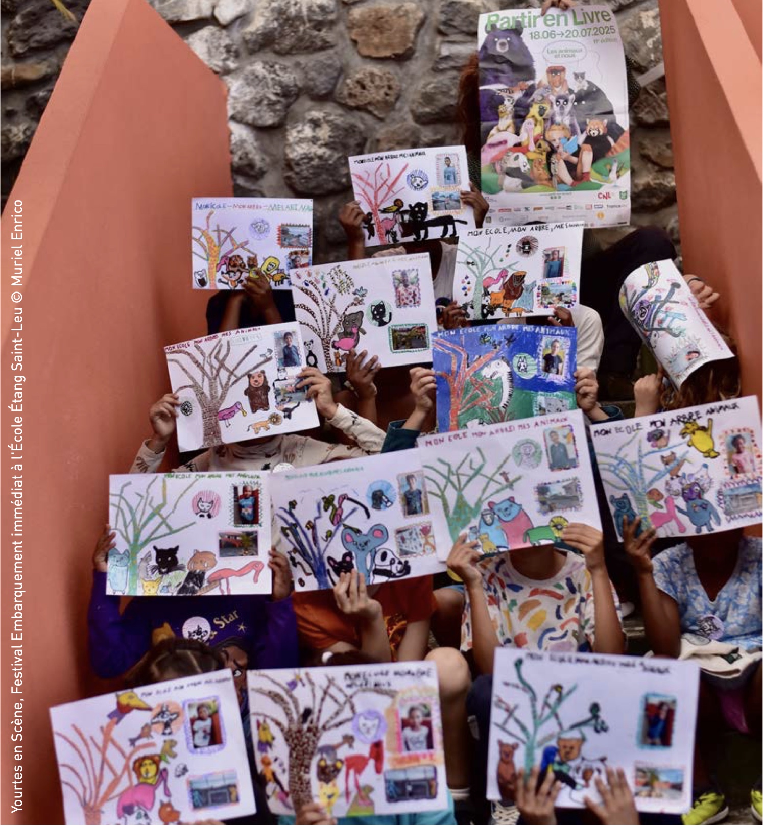 Tourtes en Scène, Festival Embarquement immédiat à l'École Étang Saint-Leu © Muriel Enrico