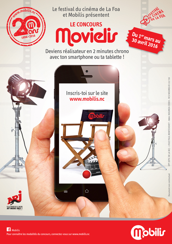 Nouvelle-Calédonie: Mobilis lance un concours de court-métrage