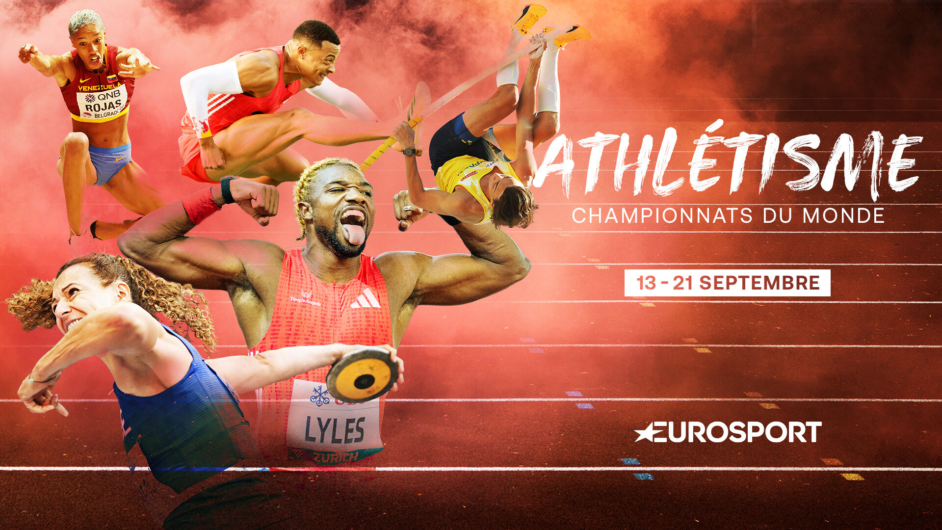 Athlétisme : Les Championnats du monde 2025 en direct et en intégralité sur Eurosport