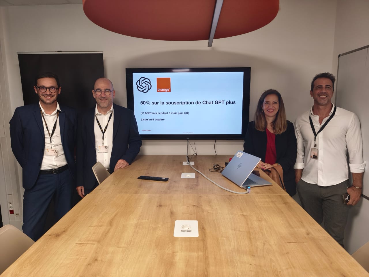 Sandra Moreau Directrice Marketing, Formation et Publicité et Emeric Bigot resp département partenariat