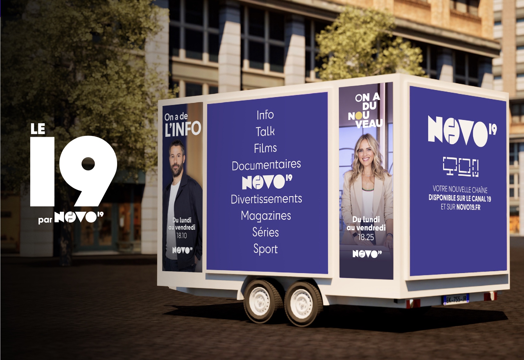 Le Kiosque 19 : NOVO19 part à la rencontre des territoires français