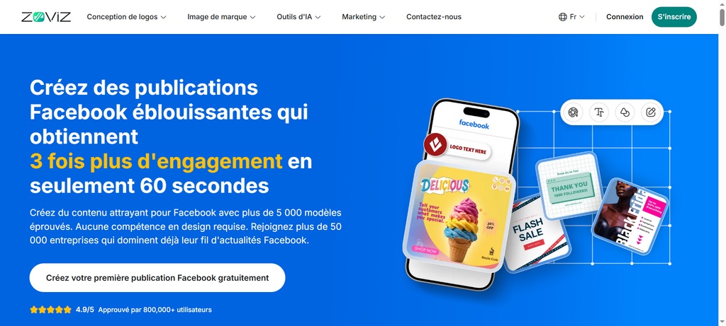 Top 5 outils pour créer des publications Facebook gratuits en 2025