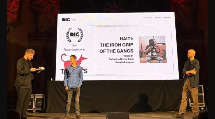 France 24 primée aux DIG Awards 2025 pour le film « Haïti : la loi des gangs »