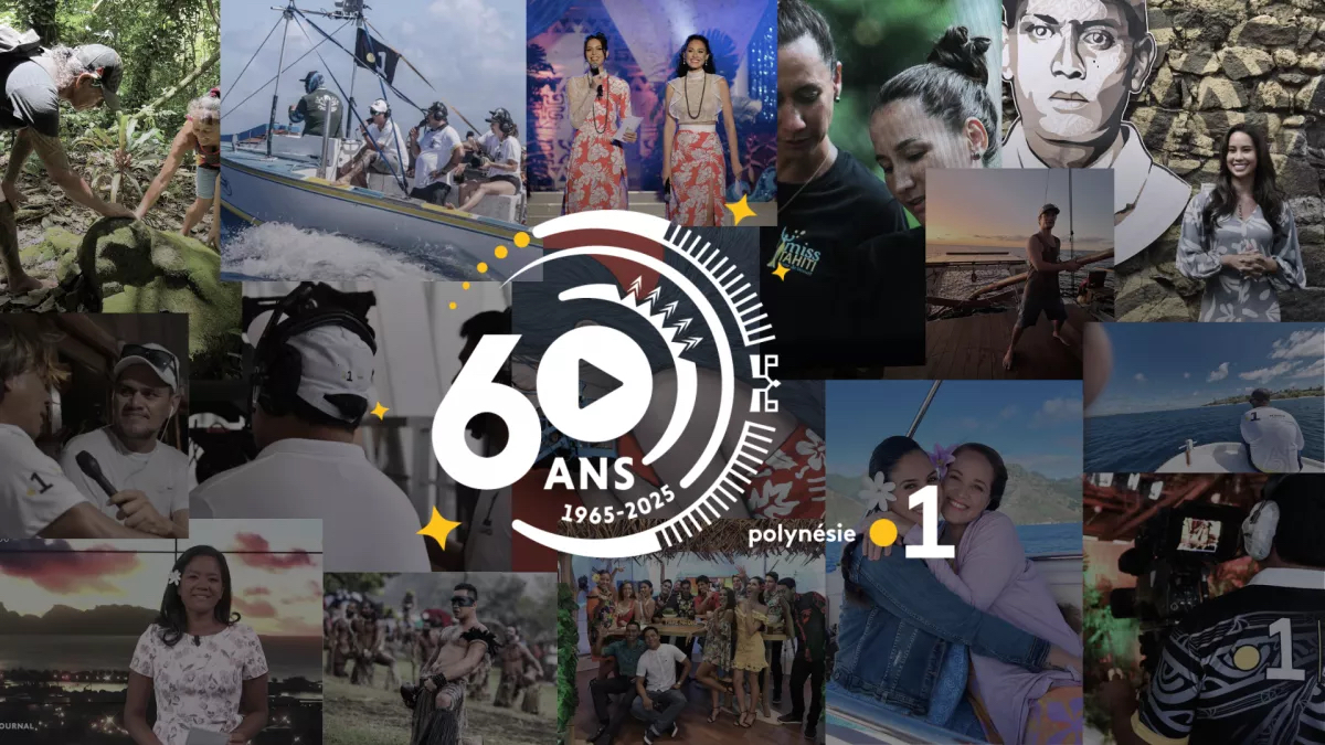 Polynésie la 1ère célèbre 60 ans d’histoire audiovisuelle