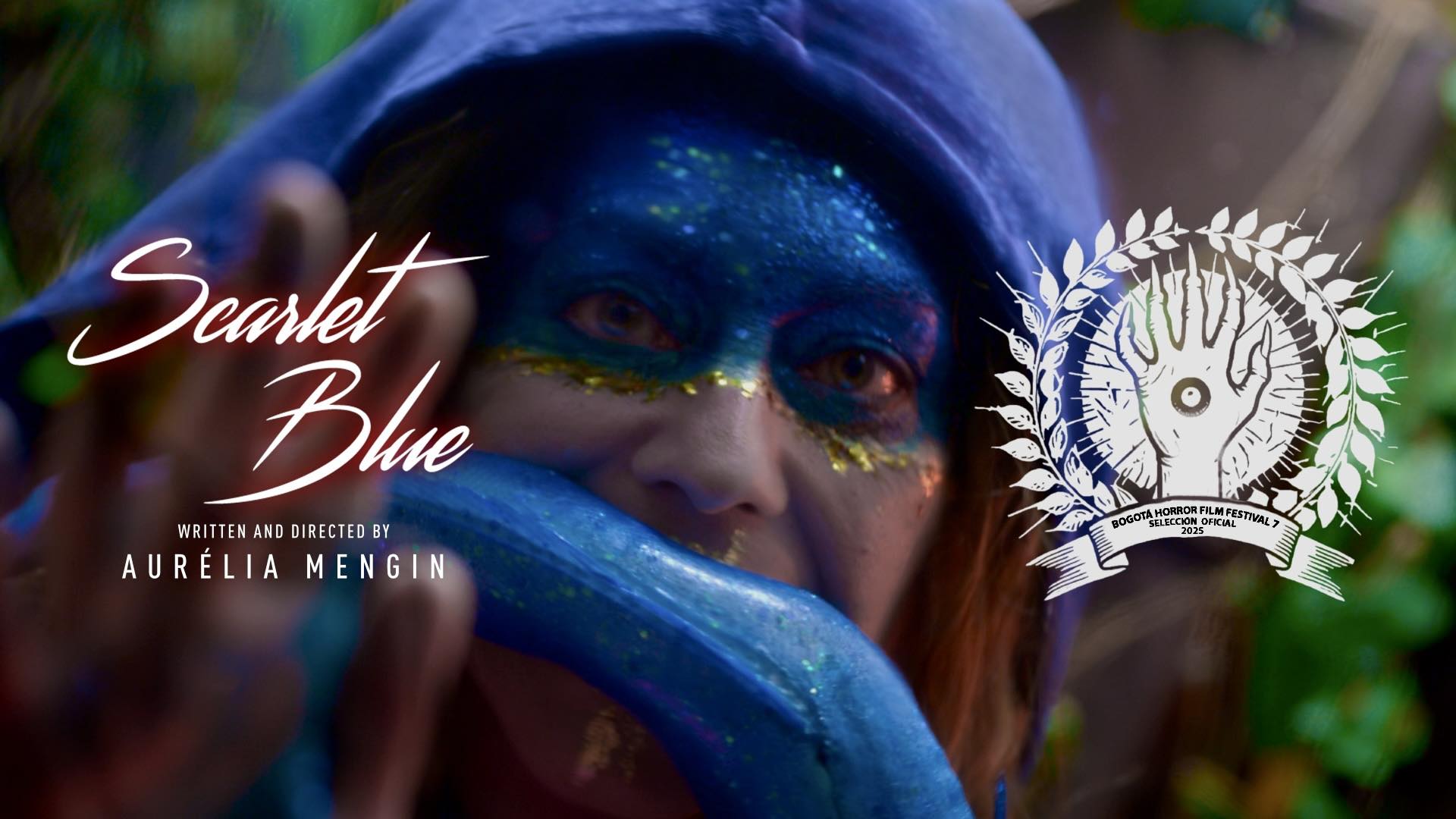 SCARLET BLUE poursuit sa traversée du fantastique : double sélection officielle au Brésil et en Colombie