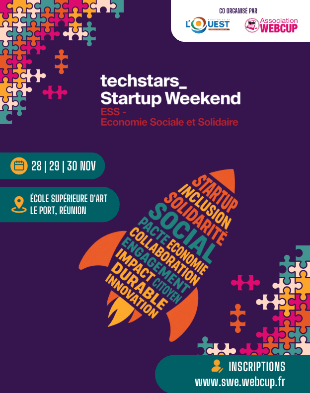 Le Startup Weekend Réunion revient pour une édition spéciale dédiée à l’économie sociale et solidaire