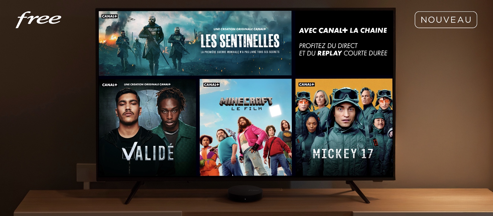 Freebox Ultra : le replay désormais inclus sur « CANAL+ La Chaîne »
