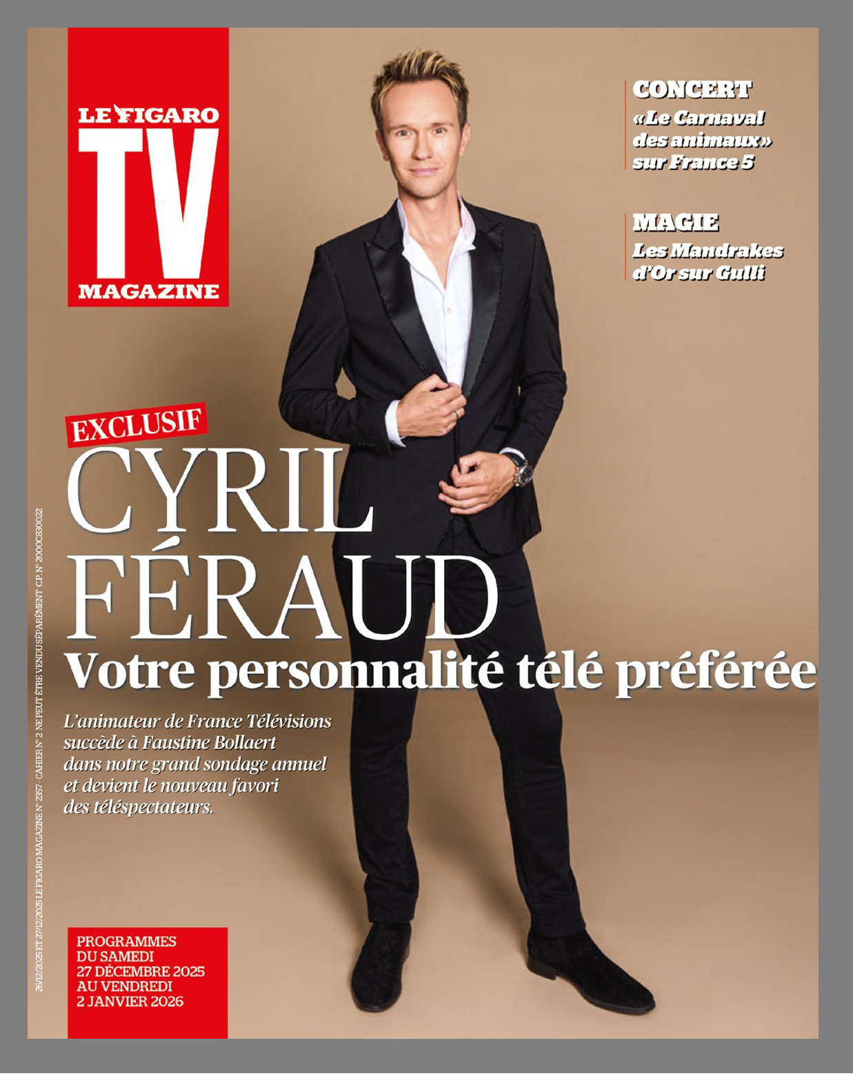 Couverture - Le Figaro Magazine TV