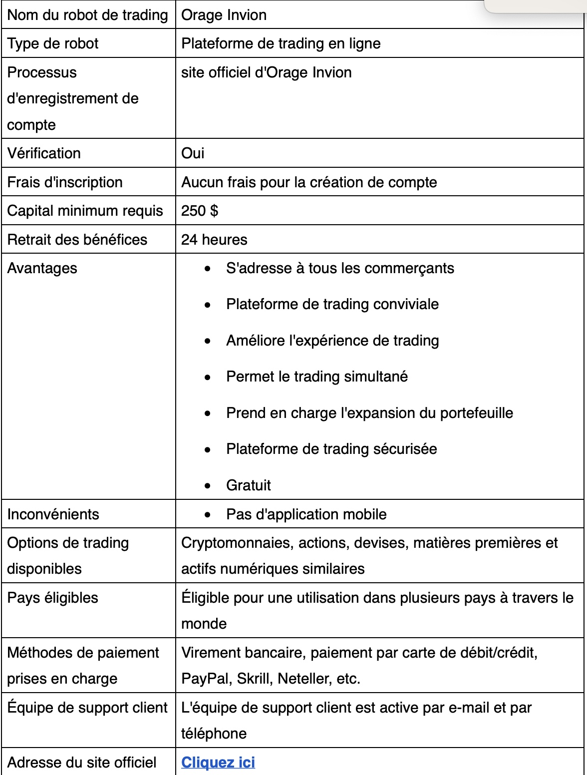 Orage Invion Avis 2025 : légitime ou pas ?
