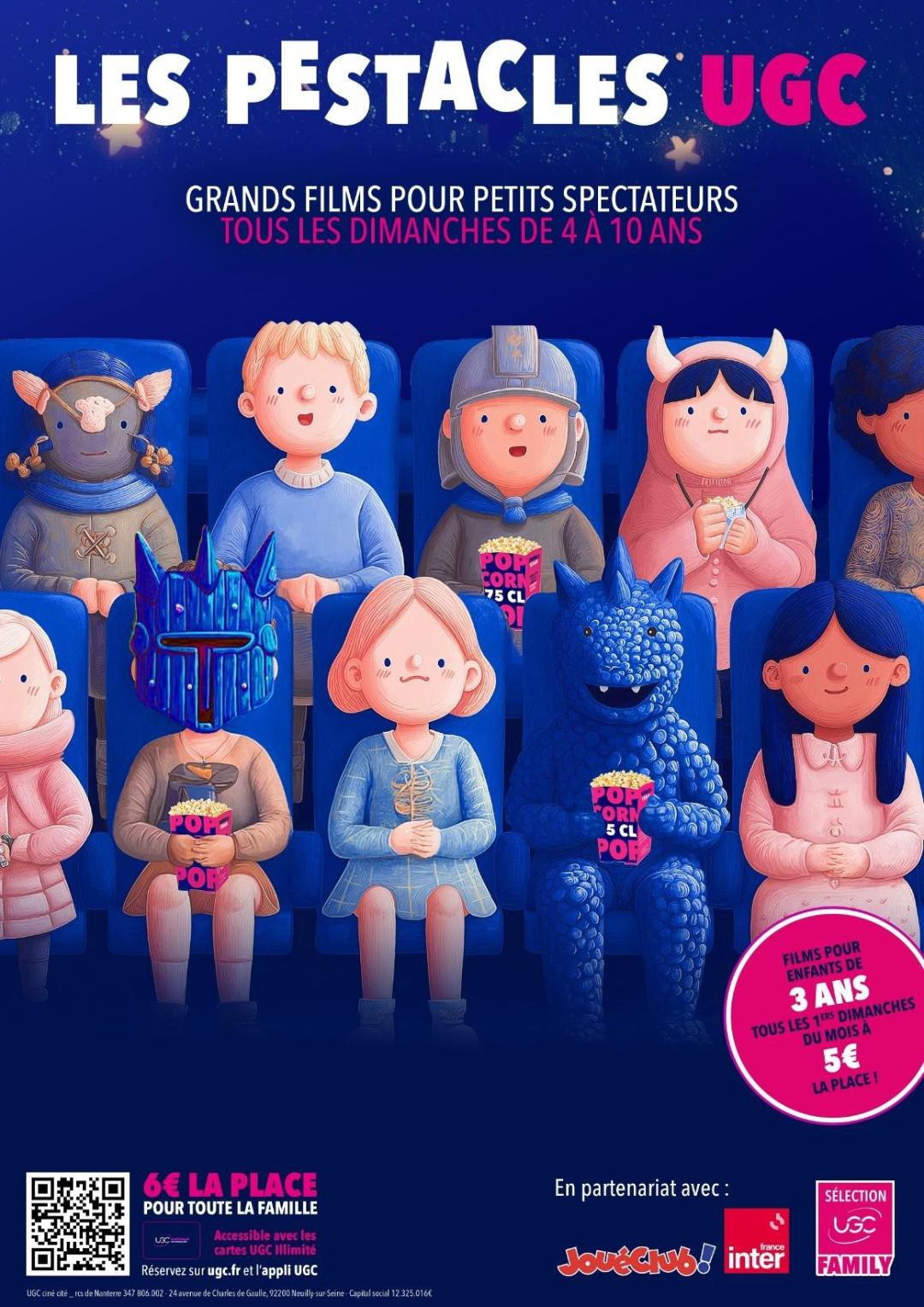 « LES PESTACLES UGC » reviennent pour une cinquième saison, en partenariat avec France Inter et JouéClub