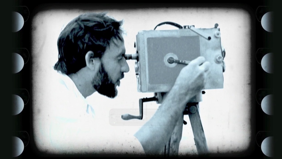 Stéphane Piochaud dans le rôle du réalisateur Jean Mugeli