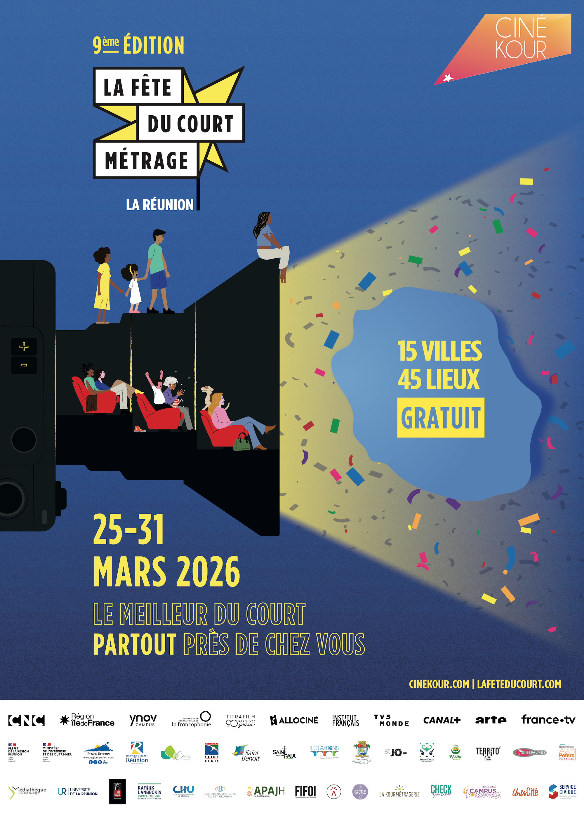 Le cinéma court à l’honneur : La 9e édition de la Fête du court métrage s’installe à La Réunion