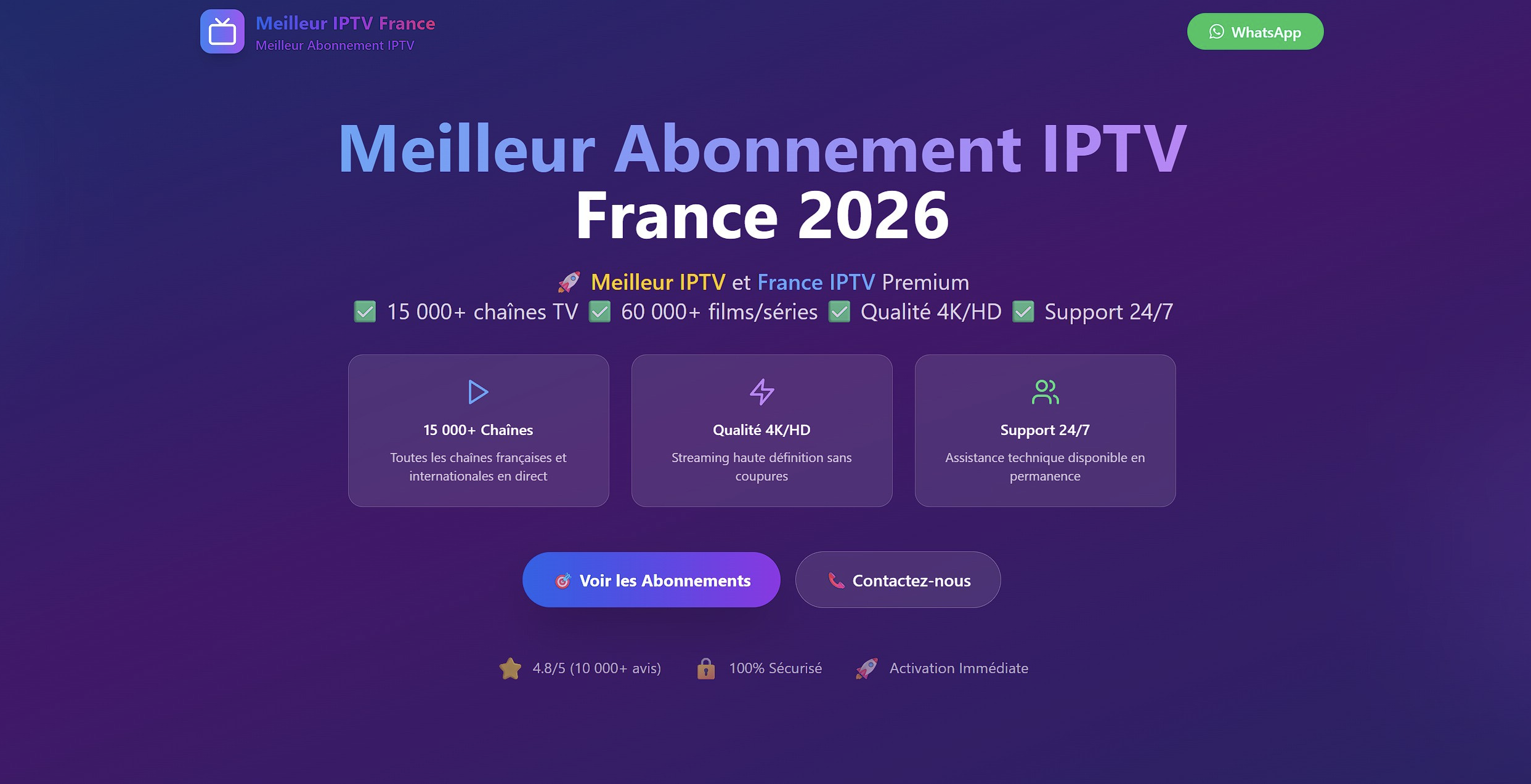 Trouver le meilleur abonnement IPTV en 2026 : notre sélection complète