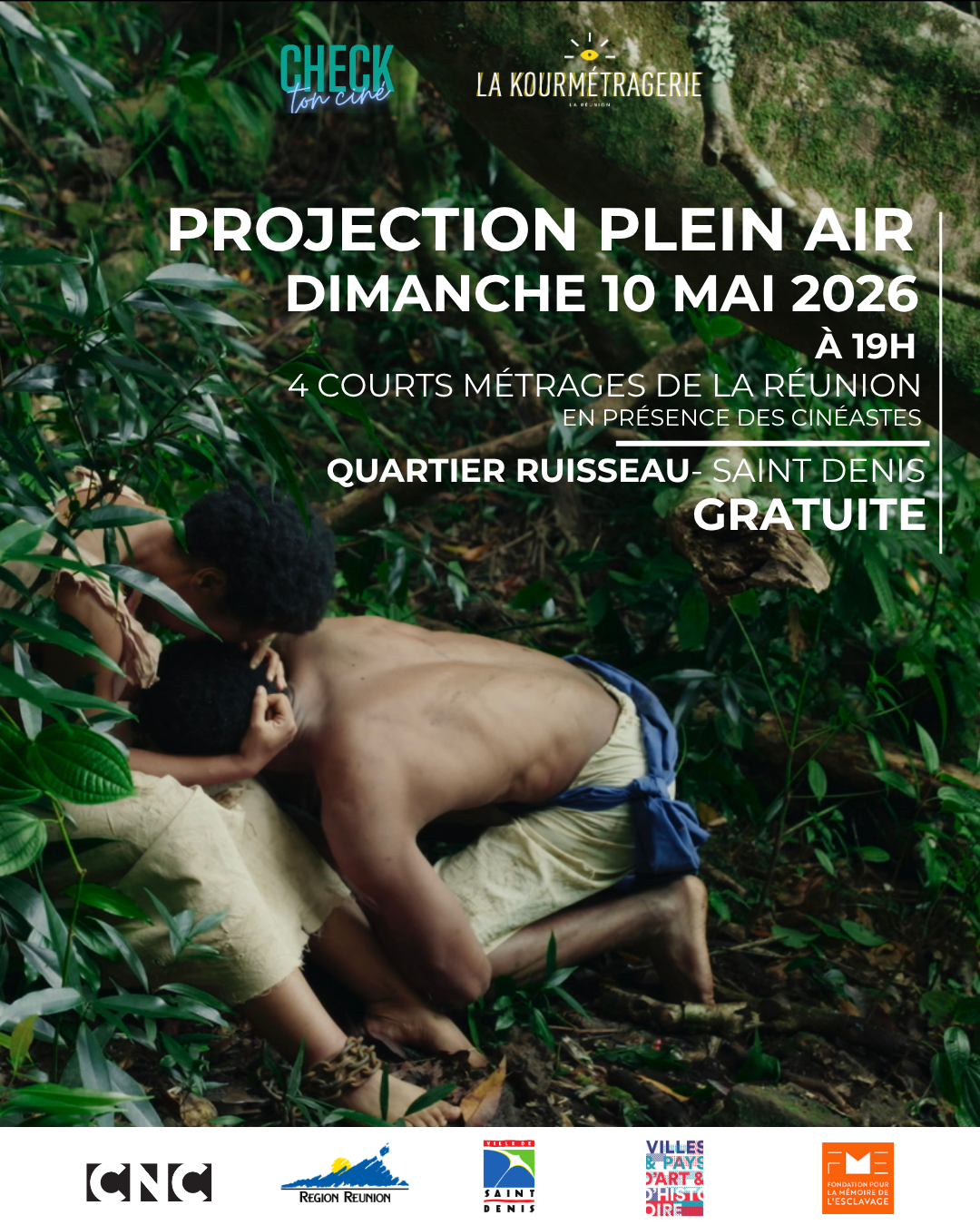 Saint-Denis : une projection plein air pour faire vivre les mémoires à travers le cinéma réunionnais