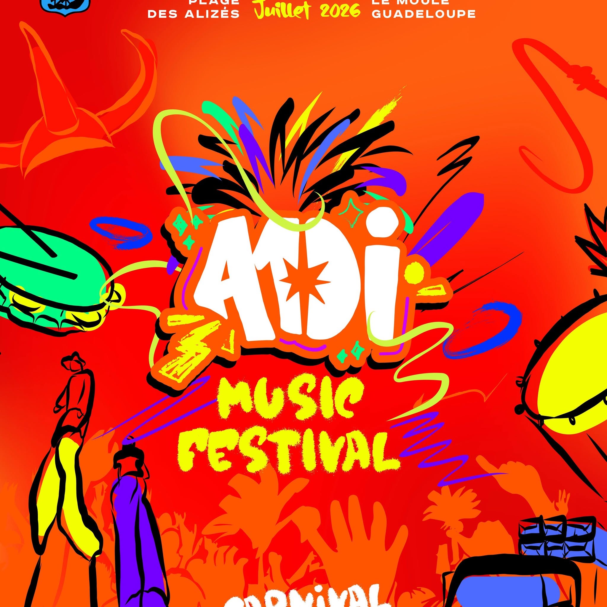 All Day In Music Festival : le plus grand rendez-vous musical de la Caraïbe célèbre ses 10 ans en Guadeloupe avec Vybz Kartel